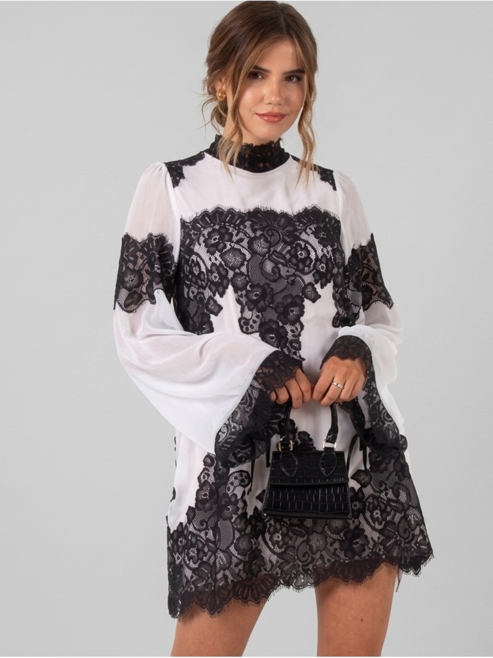 Queen 4 A Day Dress in Blanc Combo -We Are HAH